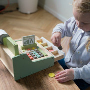 Playful Wood dřevěná pokladna 17 ks 