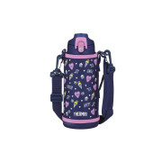 Dětská termoska s dvěma uzávěry Fialová 800 ml