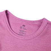 Šaty tenké s dlouhým rukávem Outlast® UV 50+ tm. starorůžové Little Angel