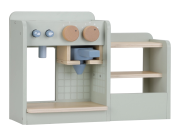 Kávovar dřevěný velký s příslušenstvím Coffee House Little Dutch