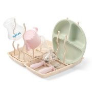 Stojan na sušení kojeneckých lahví a dudlíků béžový BabyOno