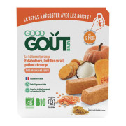Good Gout BIO BLW Tyčinky z červené čočky a dýně (120 g)