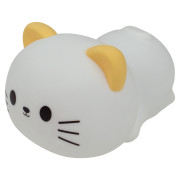 LED silikonová noční lampička Rgb se zvukem - kočička Mary's