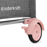 Postýlka cestovní Joy s doplňky Pink Kinderkraft 2019