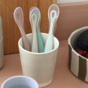 První lžičky silikonové 4 ks Natural Beaba