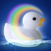 Svítící kachnička Lumilove Bath Duck