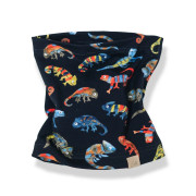 Bavlněný nákrčník Chameleon šedá Esito