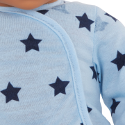 Overal pro panenky modrý s doplňky LullaBaby