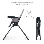 Židlička jídelní Binci Kinderkraft