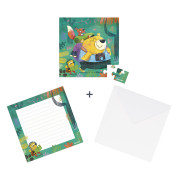 Blahopřání k narozeninám s puzzle Janod