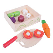 Krájecí zelenina v krabičce Bigjigs Toys