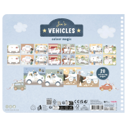 Omalovánky s pastelkami Doprava Jim