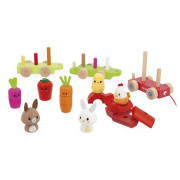 Dřevěný vláček Farma Janod
