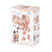 Skládací kočárek pro panenky 3 v 1 s taškou Tulipe 70 cm DeCuevas 
