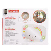 Zrcadlo zpětné do auta se světly a zvuky Silver Lining Cloud Skip Hop