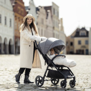 Set zimní fusak Arctic 4v1 + rukavice na kočárek Furry Petite & Mars