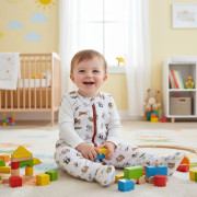 Spací pytel s nohavicemi Zoo bílý Esito