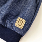 Šortky tenké harémky denim vzor Little Angel 