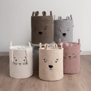 Koš na hračky Premium Bouclé se šňůrkou 43 l Sipo