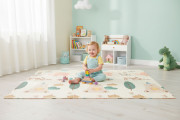 Skládací hrací podložka Teddy a Elefant 200x180 cm