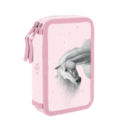 Dvoupatrový penál prázdný kůň romantic