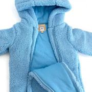 Zimní chlapecká kojenecká kombinéza Pidilidi Blue 
