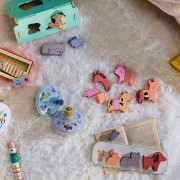 Dřevěná magnetická skládačka Legrační zvířátka na farměVilac 