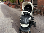 Chladicí podložka do kočárku s větráním a Hepa filtrem Flo Black Mima