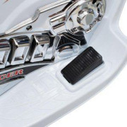 Dětská elektrická motorka Baby Mix Racer bílá