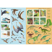 Svět zvířat v samolepkách Dinosauři a spol.