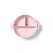 Silikonový talířek s přísavkou a víčkem BabyOno