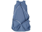 Letní 3D spací pytel mušelín modrý