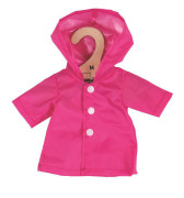 Růžový kabátek pro panenku Bigjigs Toys