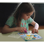 Malování s razítky a šablonami Džungle Créa Lign