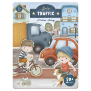 Knížka se samolepkami Doprava Jim Little Dutch