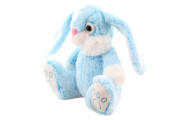 Plyšový králík modrý 23 cm