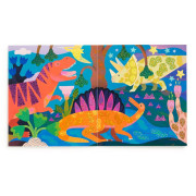 Sada třpytivých samolepek se scénou Svět dinosaurů Mudpuppy 