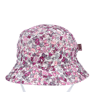 Vázací dívčí klobouk Motýlci růžová RDX