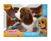 Mazlíci hrací set - pejsek Ťapka hnědobílý