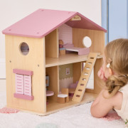Dřevěný domeček pro panenky Viga