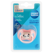 Dudlík silikonový třešinka Exotic animals 18 m+ 1 ks Canpol babies