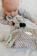 Usínáček babyted kousátko, chrastítko plyš 25x25 cm 0 m+