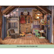 Lepím si znovu a znovu Dům myšek Sam & Julie