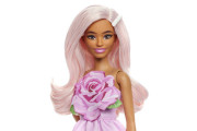 Barbie Modelka - Růžová růže
