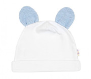 Pletená sada oblečení pro miminko Star 5dílná modrá Baby Nellys