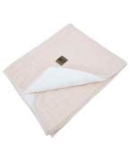 Deka mušelínová s kožešinou 75 x 90 cm Eko