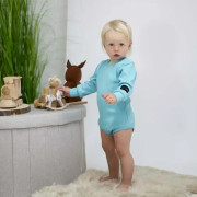 Rostoucí body žebrované Turquoise - tyrkysová Esito