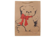 Dárková taška Medvěd velká 31 x 42 x 9,5 cm