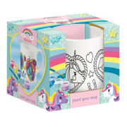 Jednorožec malování hrnečku Totum