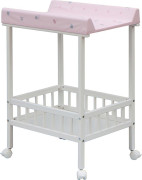 Přebalovací pult Scarlett Pája Slon růžový